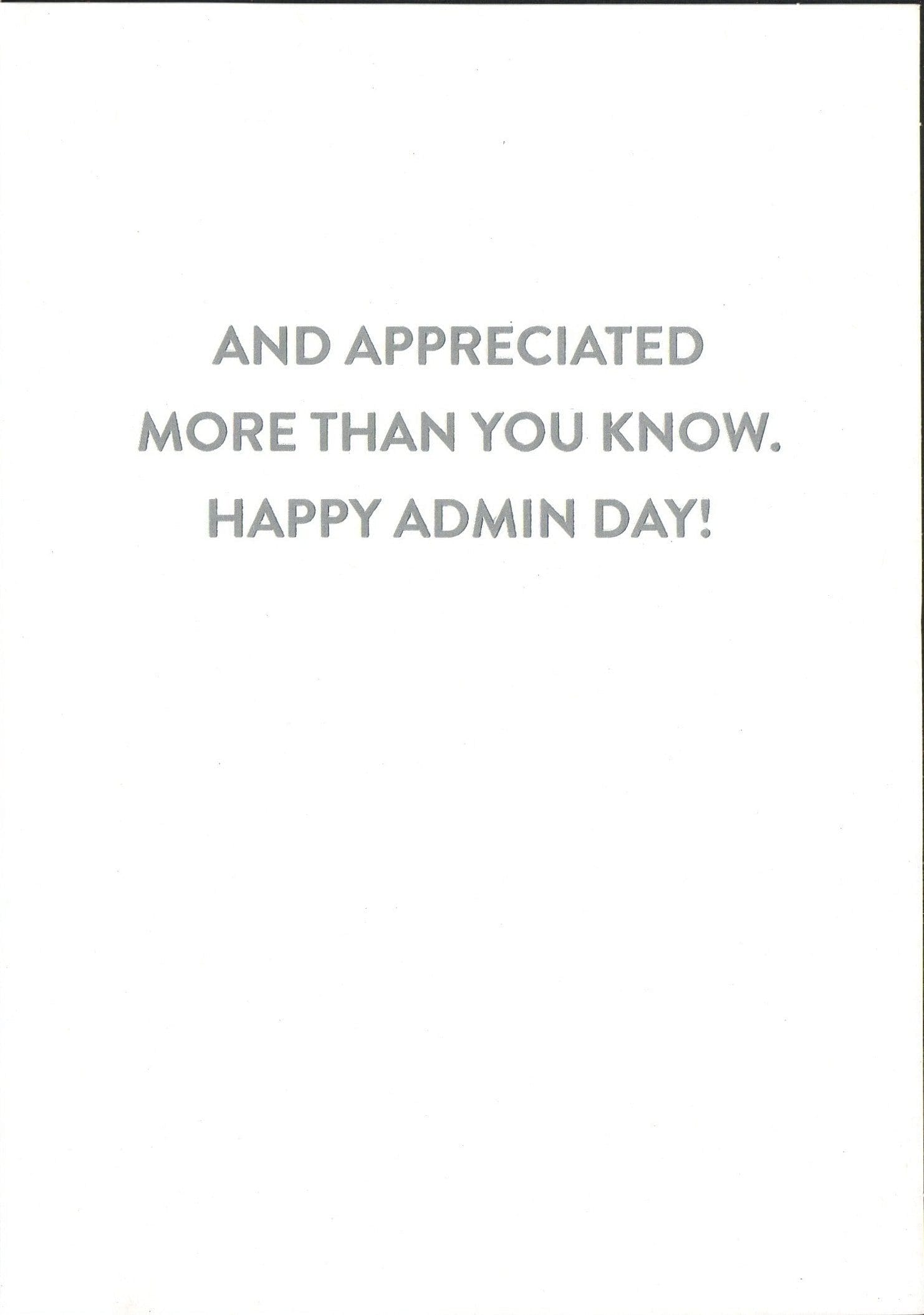 You Are Uh Maze Ing Administrative Assistant's Day Card - Shelburne Country Store