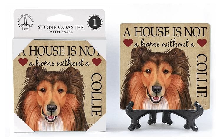 Dog Breed Stoneware Coaster - - Shelburne Country Store