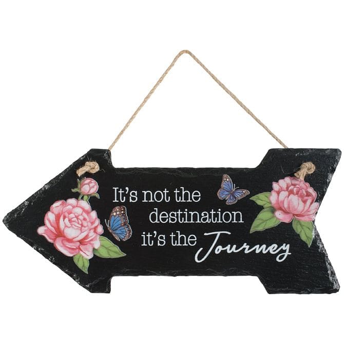 Journey Slate Garden Plaque - Shelburne Country Store