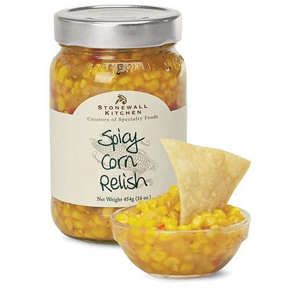 Stonewall Kitchen Spicy Corn Relish - 16 oz jar - Shelburne Country Store