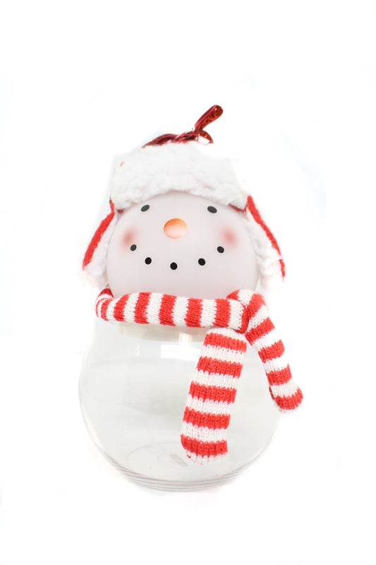 Lit Snowman Candy Shimmer - Shelburne Country Store