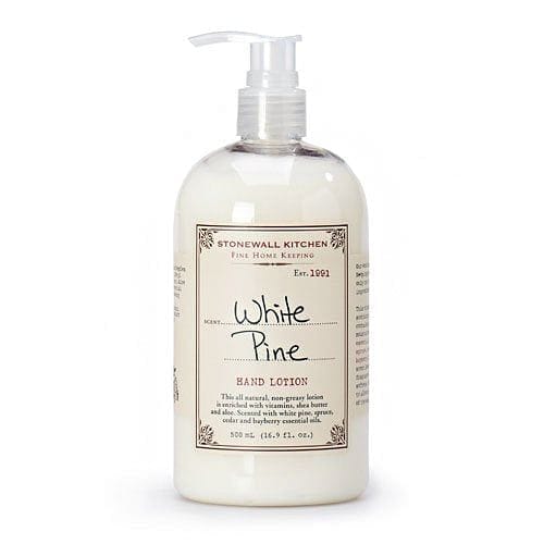 Stonewall Kitchen White Pine Hand Lotion - 16.9 fl oz bottle - Shelburne Country Store