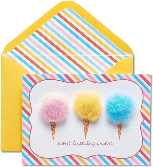 Cotton Candy Birthday Card - Shelburne Country Store