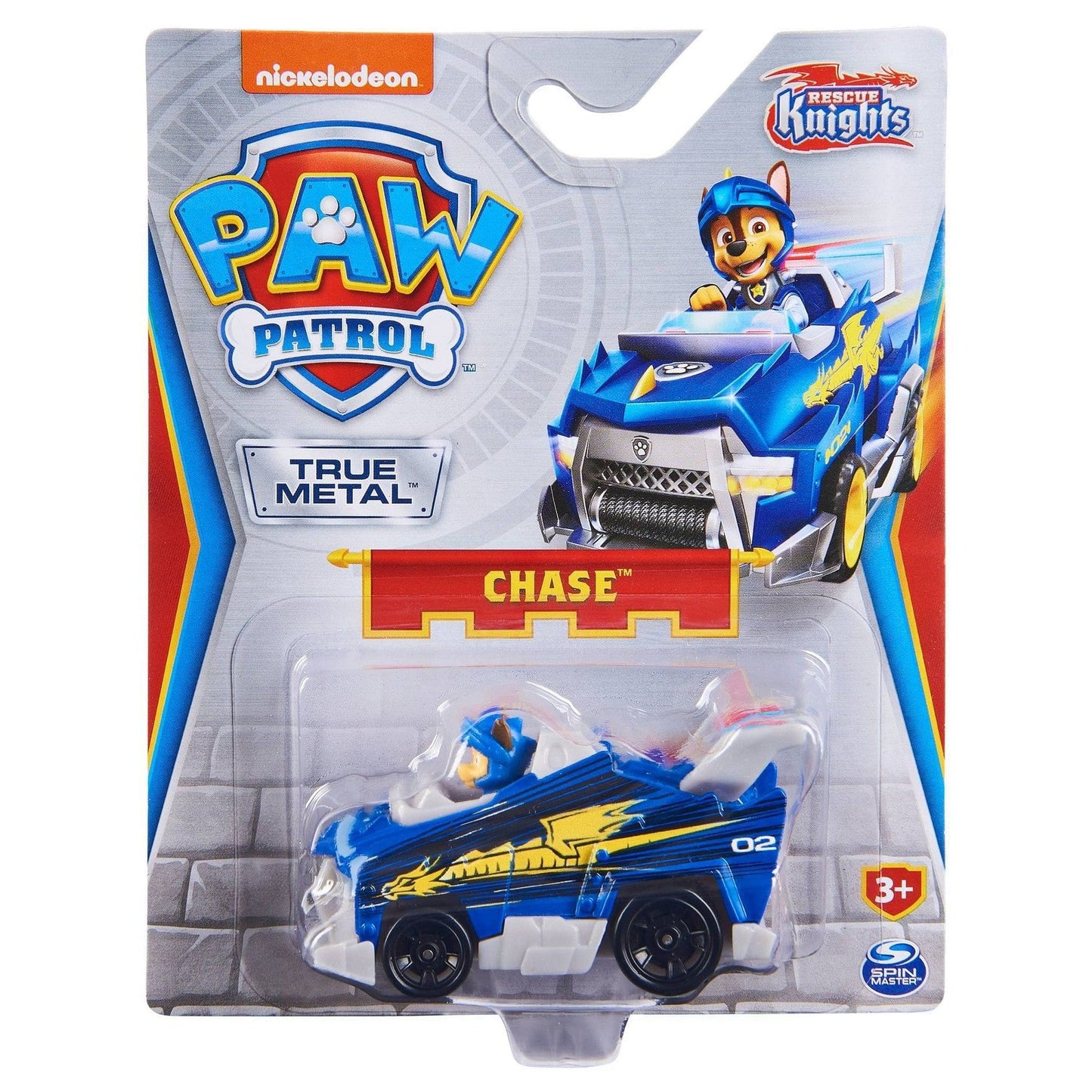 Paw Patrol Metal Die-Cast Vehicle - Rescue Knights Chase - Shelburne Country Store