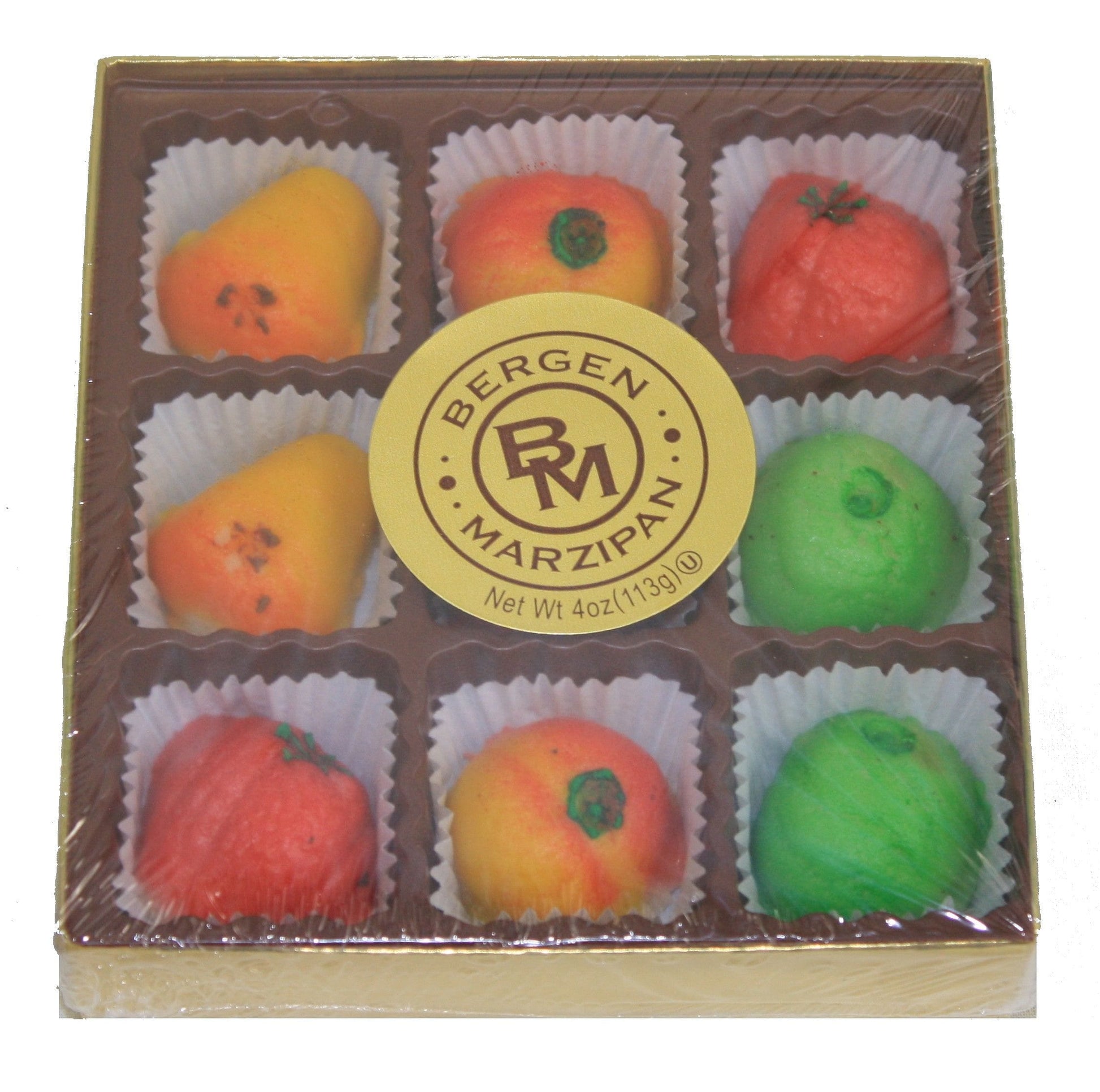 Marzipan Fruit Gift Box - 4 oz - Shelburne Country Store