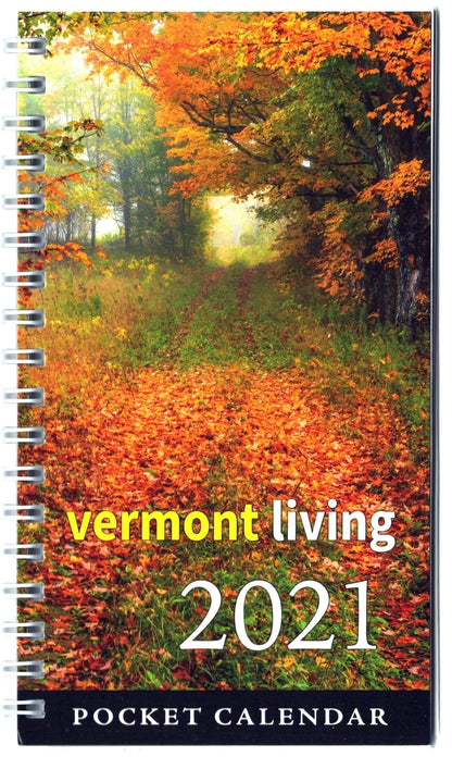 2021 Vermont Living Pocket Calendar - Shelburne Country Store