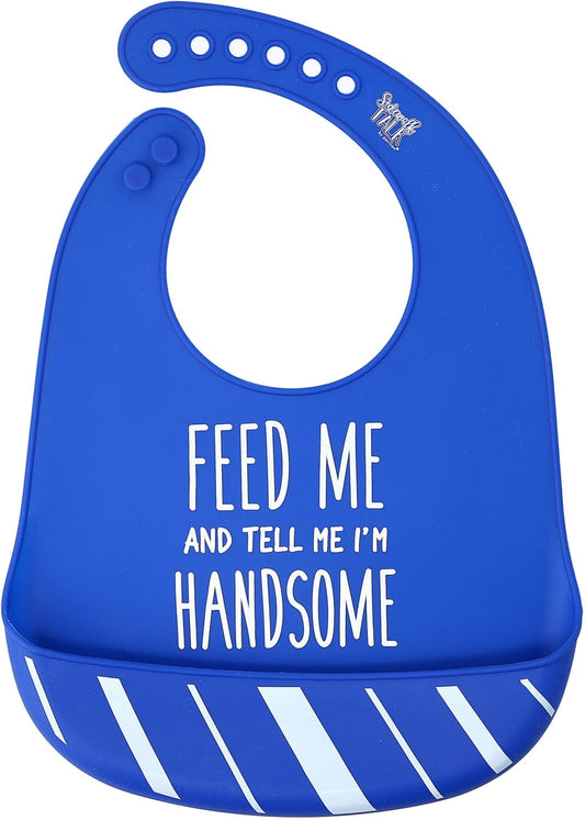 Handsome - 12" Silicone Catch All Bib - Shelburne Country Store