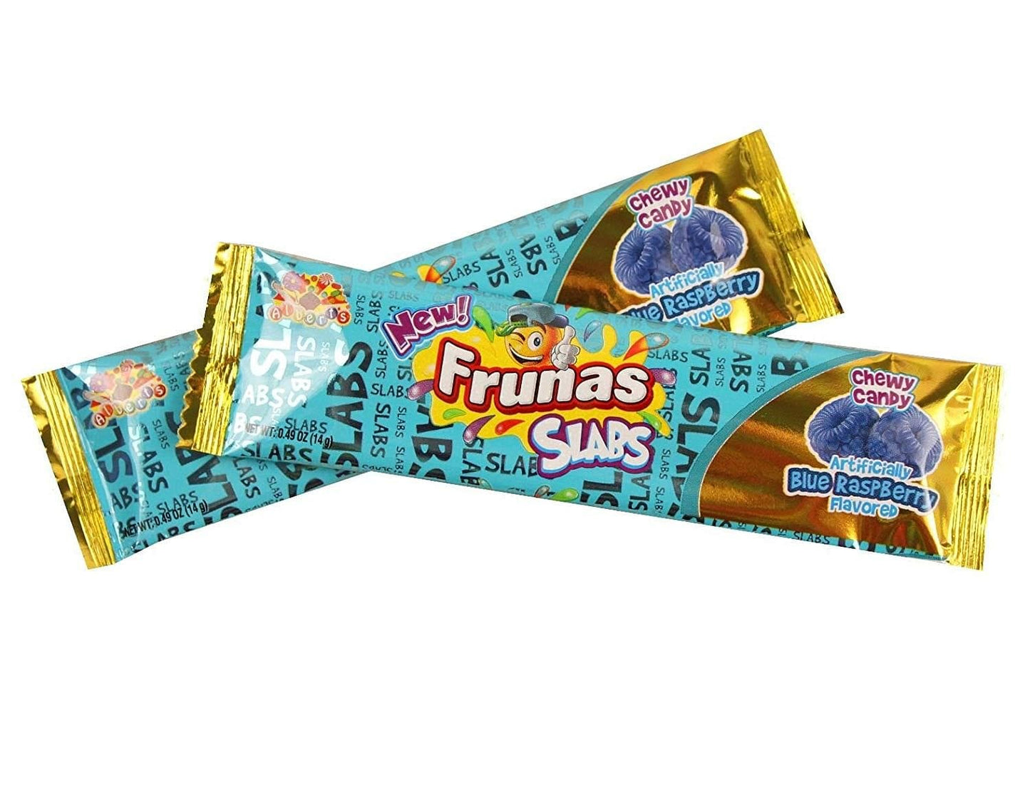 Frunas Blue Raspberry Slabs - 48 piece Box - Shelburne Country Store