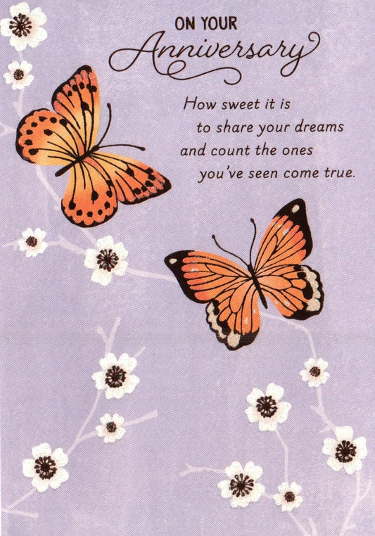 On Your Anniversary Butterfly Card - Shelburne Country Store