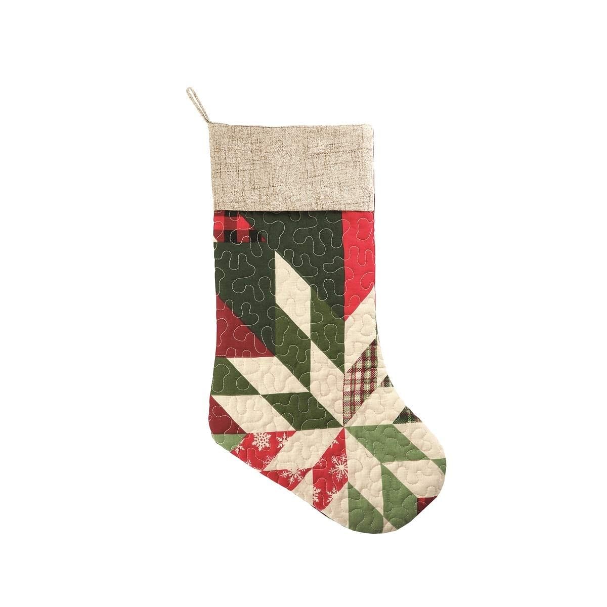 Northlyn Quilted Stocking - Shelburne Country Store