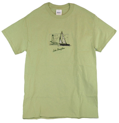 'Cargo Stamp' T-Shirt - Lake Champlain - - Shelburne Country Store