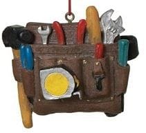 Tool Box Ornament - Leather - Shelburne Country Store