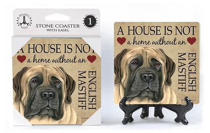 Dog Breed Stoneware Coaster - - Shelburne Country Store