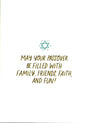 Toasting Matzah Passover  Card - Shelburne Country Store