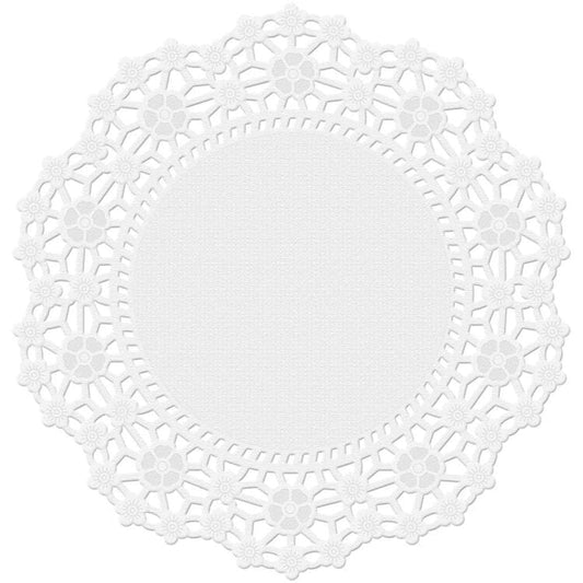 Round 4-Inch White Paper Doilies - 30 Count - Shelburne Country Store