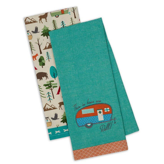 How We Roll! Dishtowel Set of 2 - Shelburne Country Store