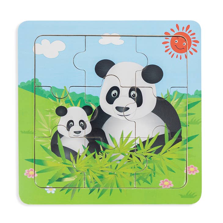 Amanda The Panda 9 Piece Wood Puzzle - Shelburne Country Store