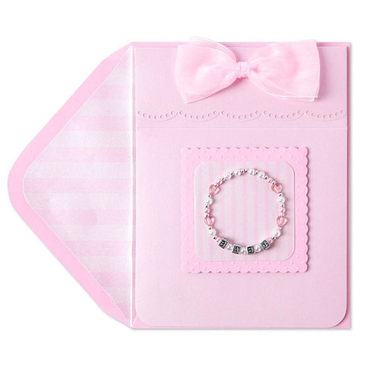 Baby Girl Bracelet Card - Shelburne Country Store
