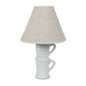 Ceramic Stacked Coffee Cup Lamp - - Shelburne Country Store