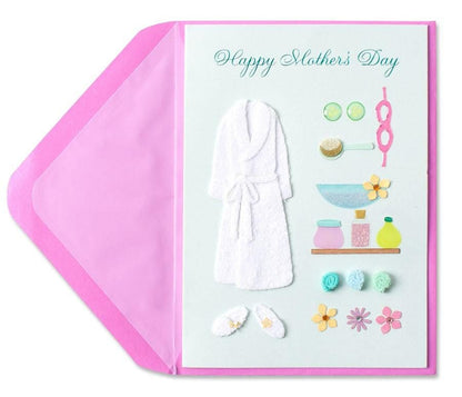 Spa Outfit  Mothers Day Card - Shelburne Country Store