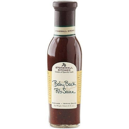 Stonewall Kitchen Baby Back Rib Sauce  - 11 fl oz bottle - Shelburne Country Store