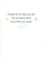 Paper Clip You Rock Administrative Assistant's Day Card - Shelburne Country Store