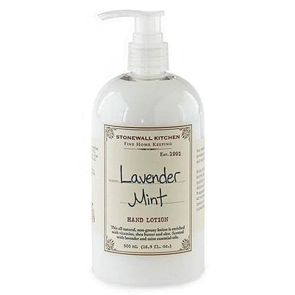 Stonewall Kitchen Lavender Mint Hand Lotion - 16.9 fl oz bottle - Shelburne Country Store