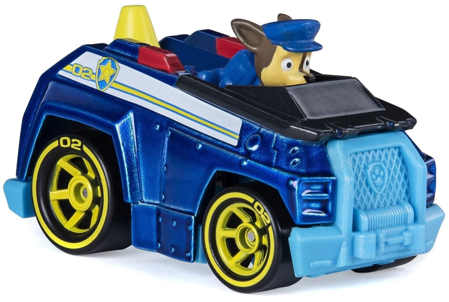 Paw Patrol Metal Die-Cast Vehicle -  Chase - Yellow Cone - Shelburne Country Store