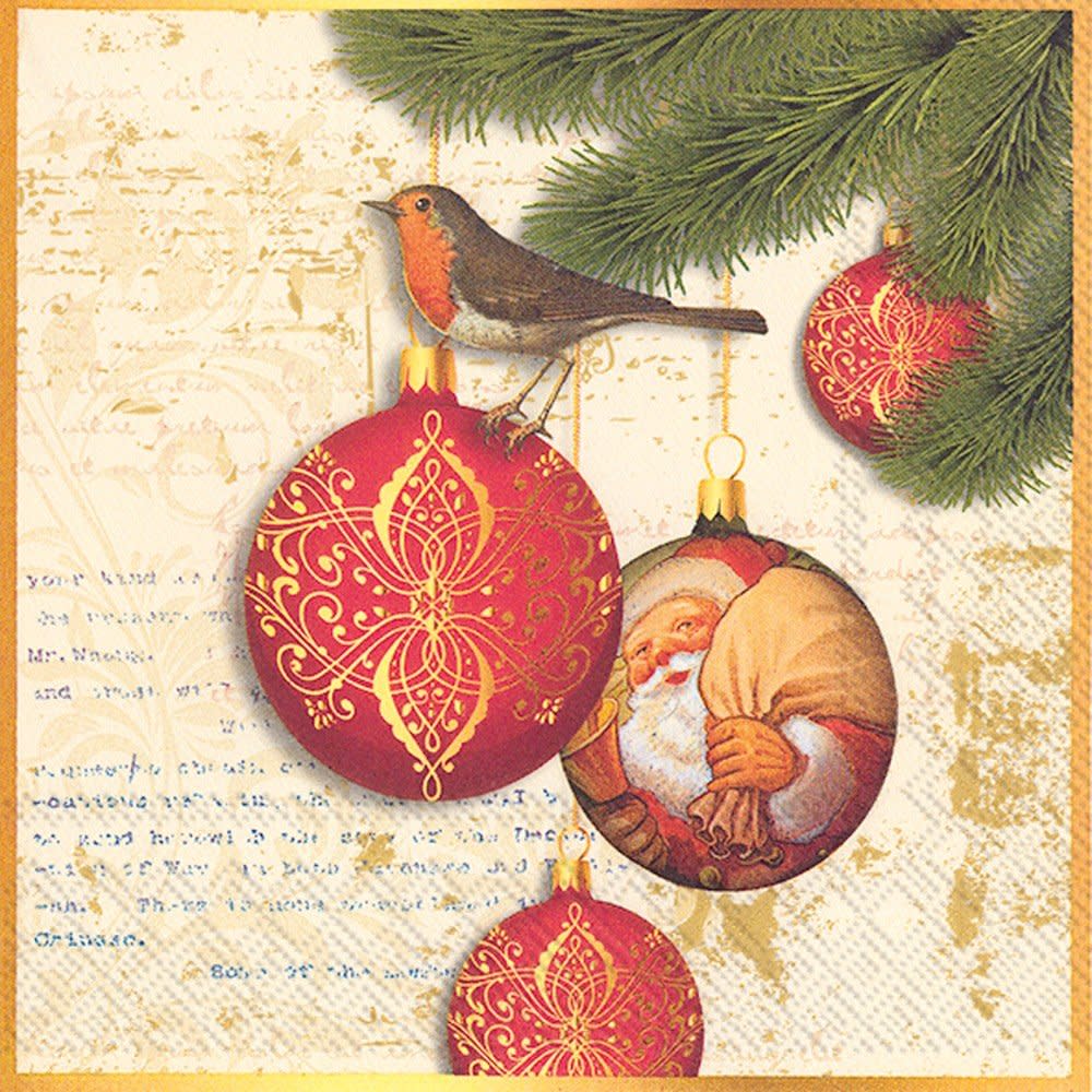 Ideal Home Range Christmas Baubles - - Shelburne Country Store