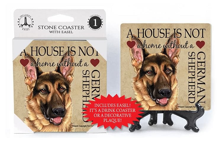 Dog Breed Stoneware Coaster - - Shelburne Country Store