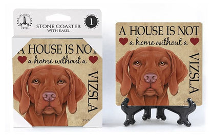 Dog Breed Stoneware Coaster - - Shelburne Country Store