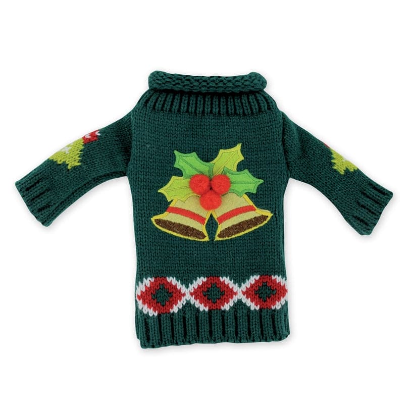 Uncle Bob'S Ugly Sweater Knitted Wine Bottle Sweaters - - Shelburne Country Store