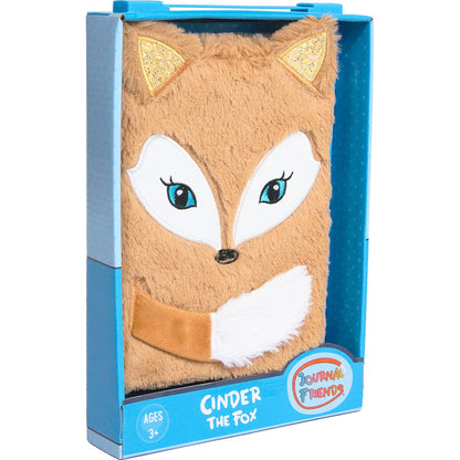 Cinder The Fox  Plush Journal - Shelburne Country Store