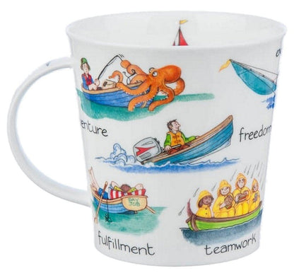 My Boat Bone China Mug - Shelburne Country Store