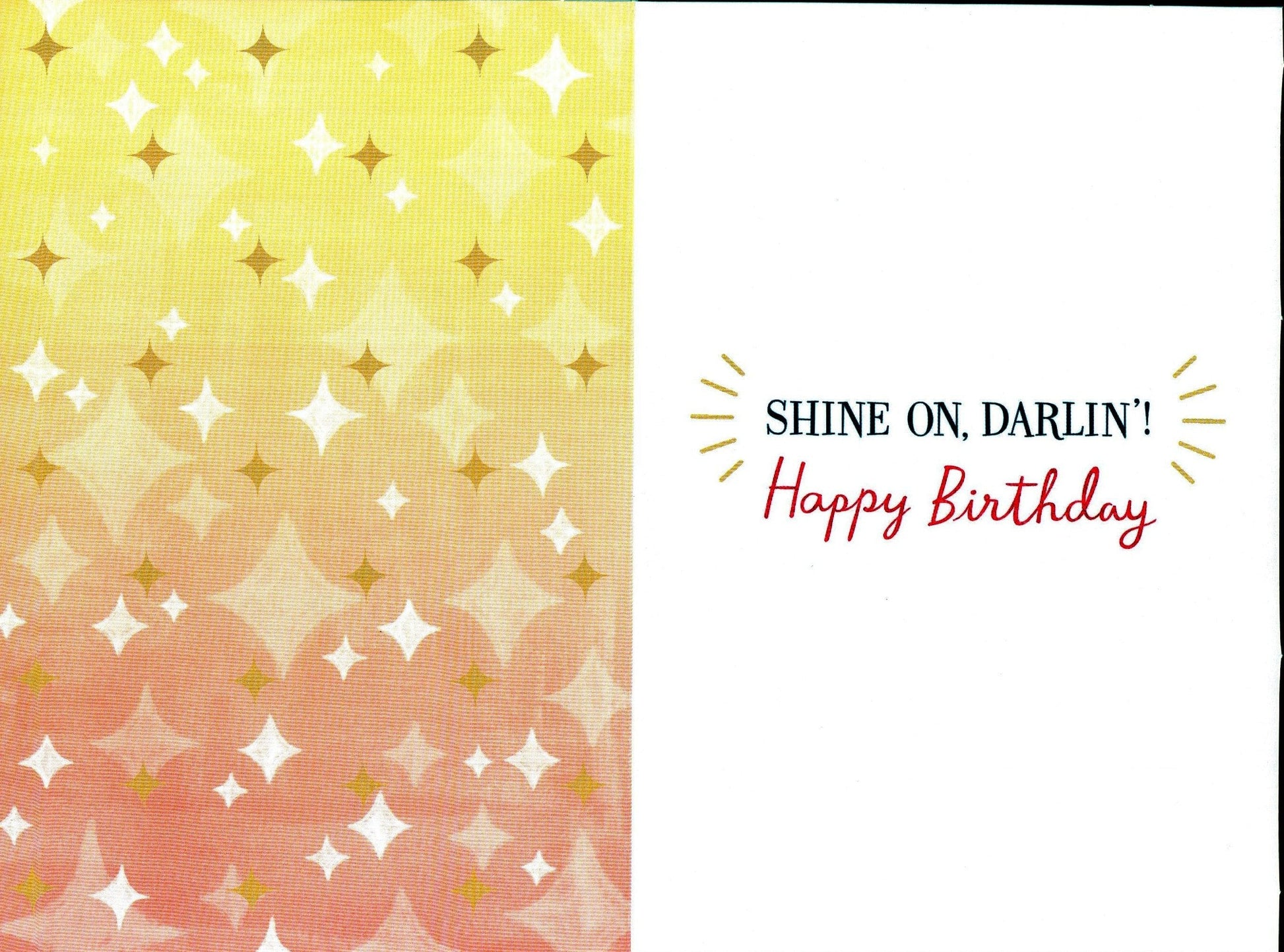 Rhinestone  World    -  Birthday Card - Shelburne Country Store