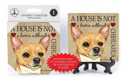 Dog Breed Stoneware Coaster - - Shelburne Country Store