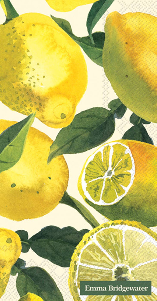 Lemons Guest Towel Napkins - Shelburne Country Store