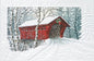 Red Covered Bridge  Boxed Cards - Shelburne Country Store