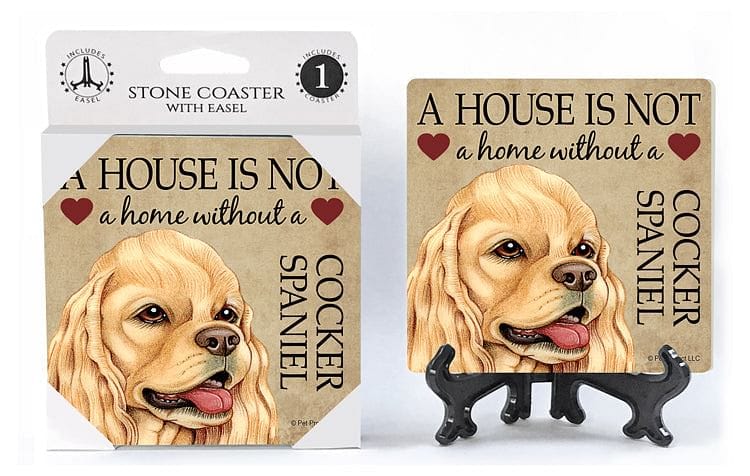 Dog Breed Stoneware Coaster - - Shelburne Country Store