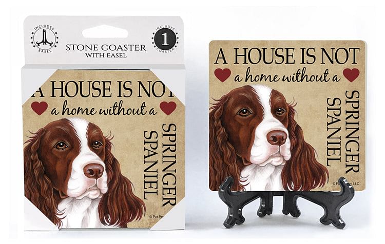 Dog Breed Stoneware Coaster - - Shelburne Country Store