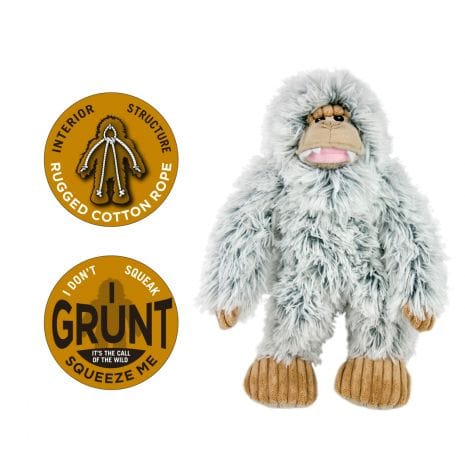 Plush Yeti Squeaker Toy - 14" - Shelburne Country Store