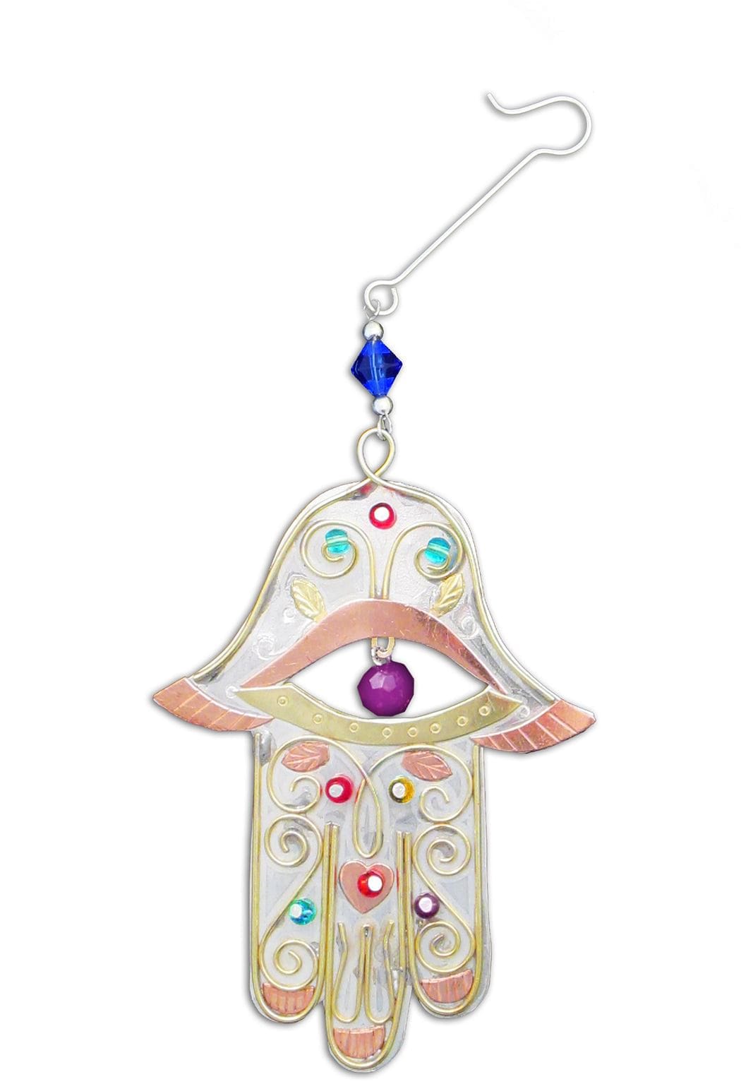 Peaceful Hamsa Ornament - Shelburne Country Store