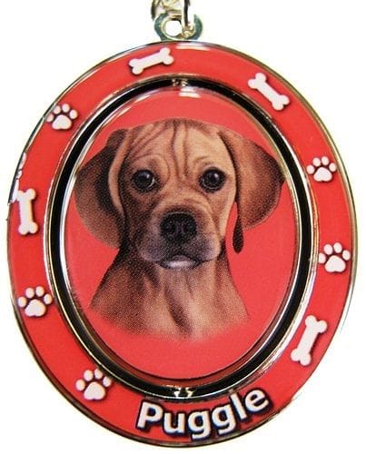 Spinning Dog Keychain - - Shelburne Country Store