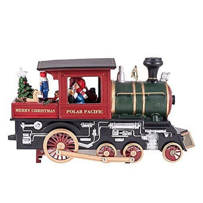 Musical Led Train Engine & Nutcracker -  10" - Shelburne Country Store