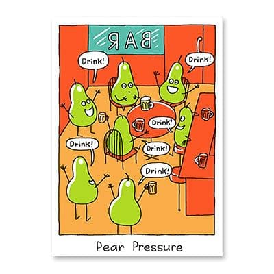Pear Pressure Birthday Card - Shelburne Country Store