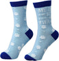 M/L Unisex Cotton Blend Sock - My Dog is the Best co-worker EVER - Shelburne Country Store