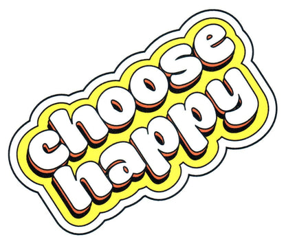 Choose Happy Sticker - Shelburne Country Store