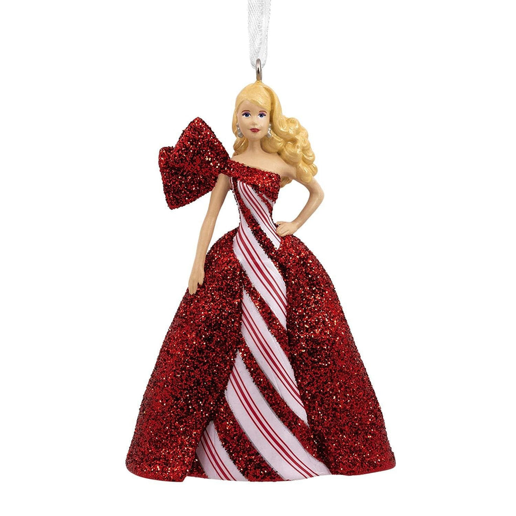 Hallmark christmas barbie cheap ornaments