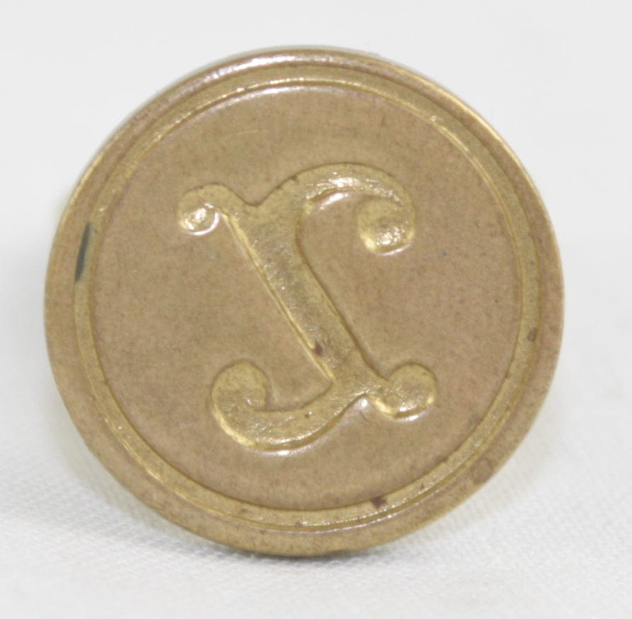 Brass Sealing Wax Initials - - Shelburne Country Store