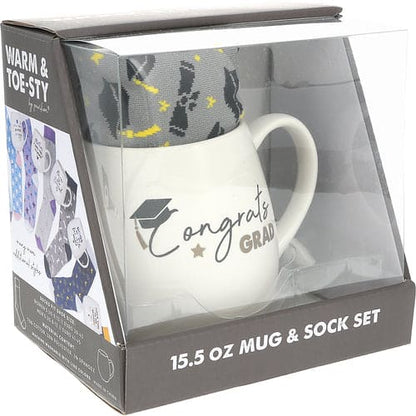 Grad - 15.5 oz Mug and Sock Set - Shelburne Country Store